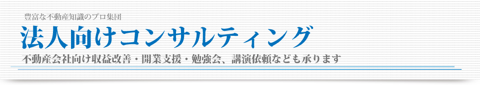 法人向けコンサルティング